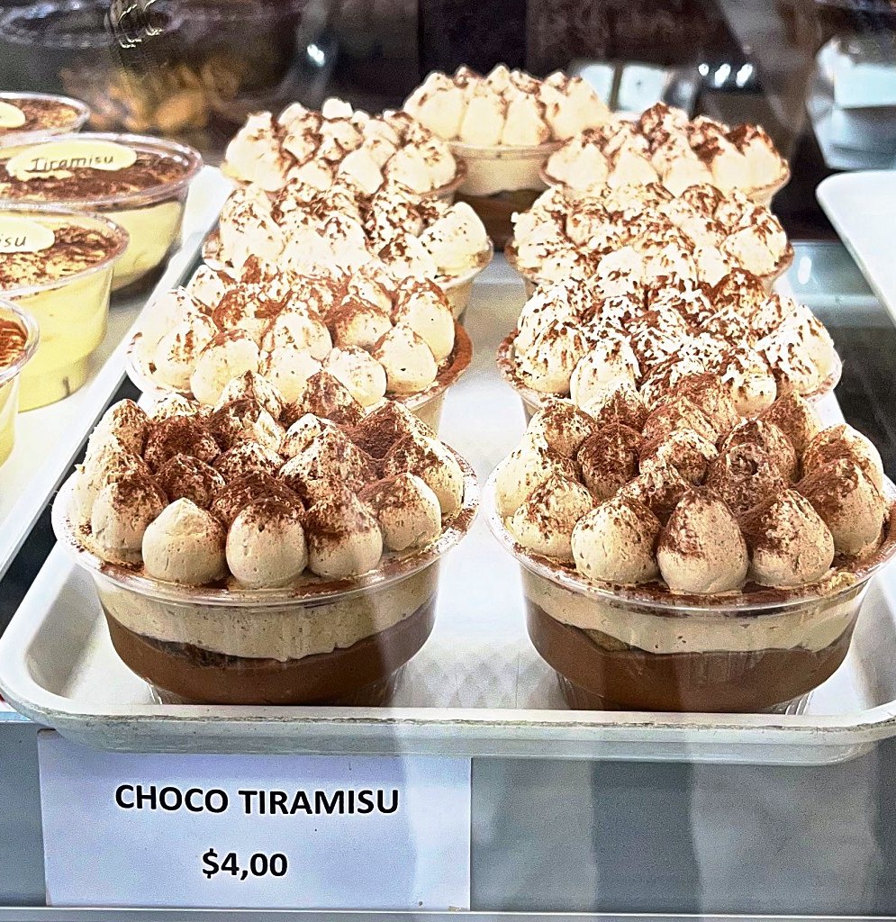 Dessert selection at Kostas Meat Market and Deli