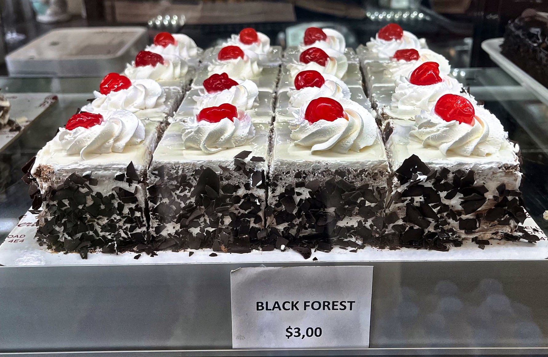 Dessert selection at Kostas Meat Market and Deli
