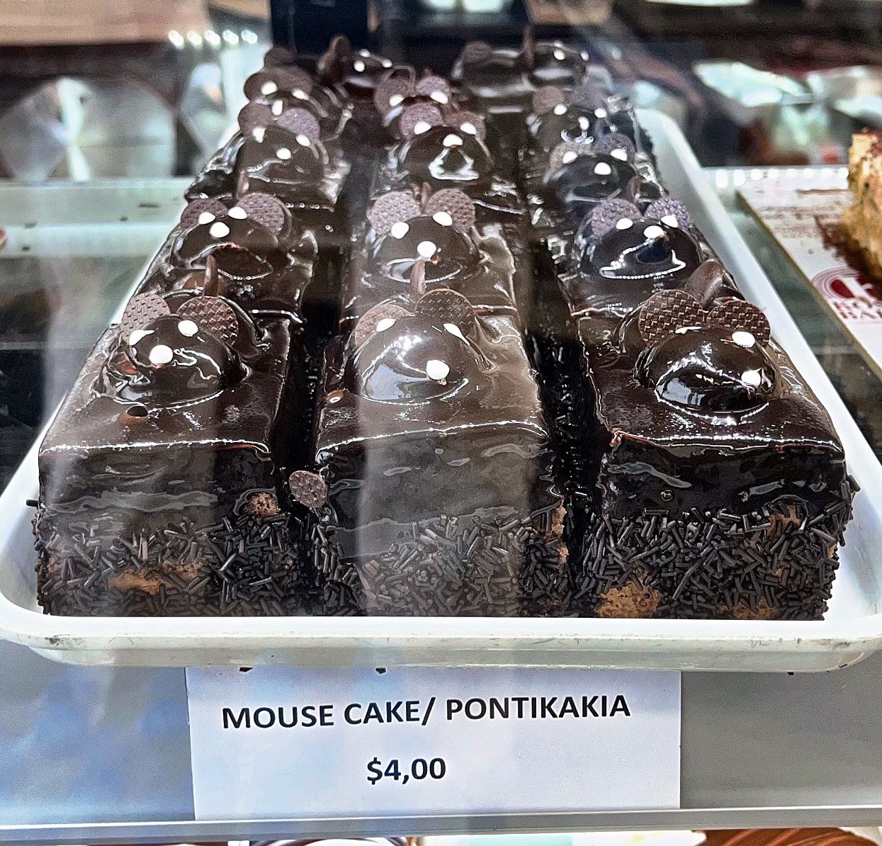 Dessert selection at Kostas Meat Market and Deli