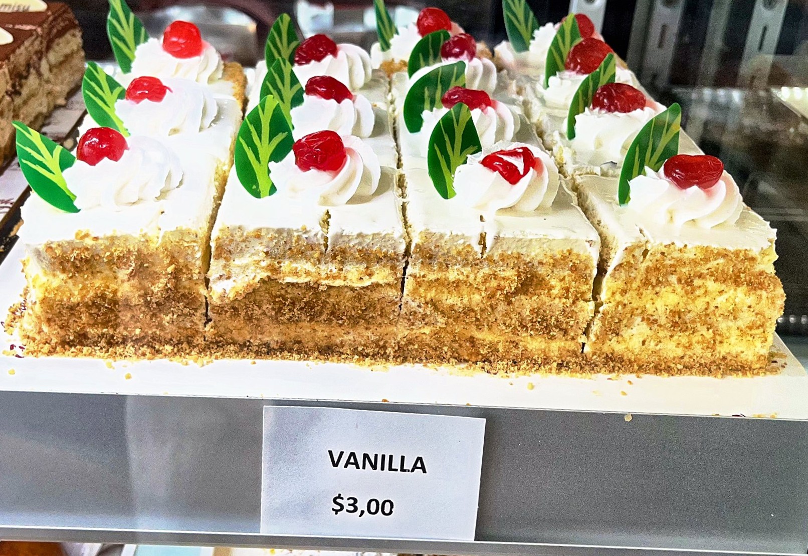Dessert selection at Kostas Meat Market and Deli