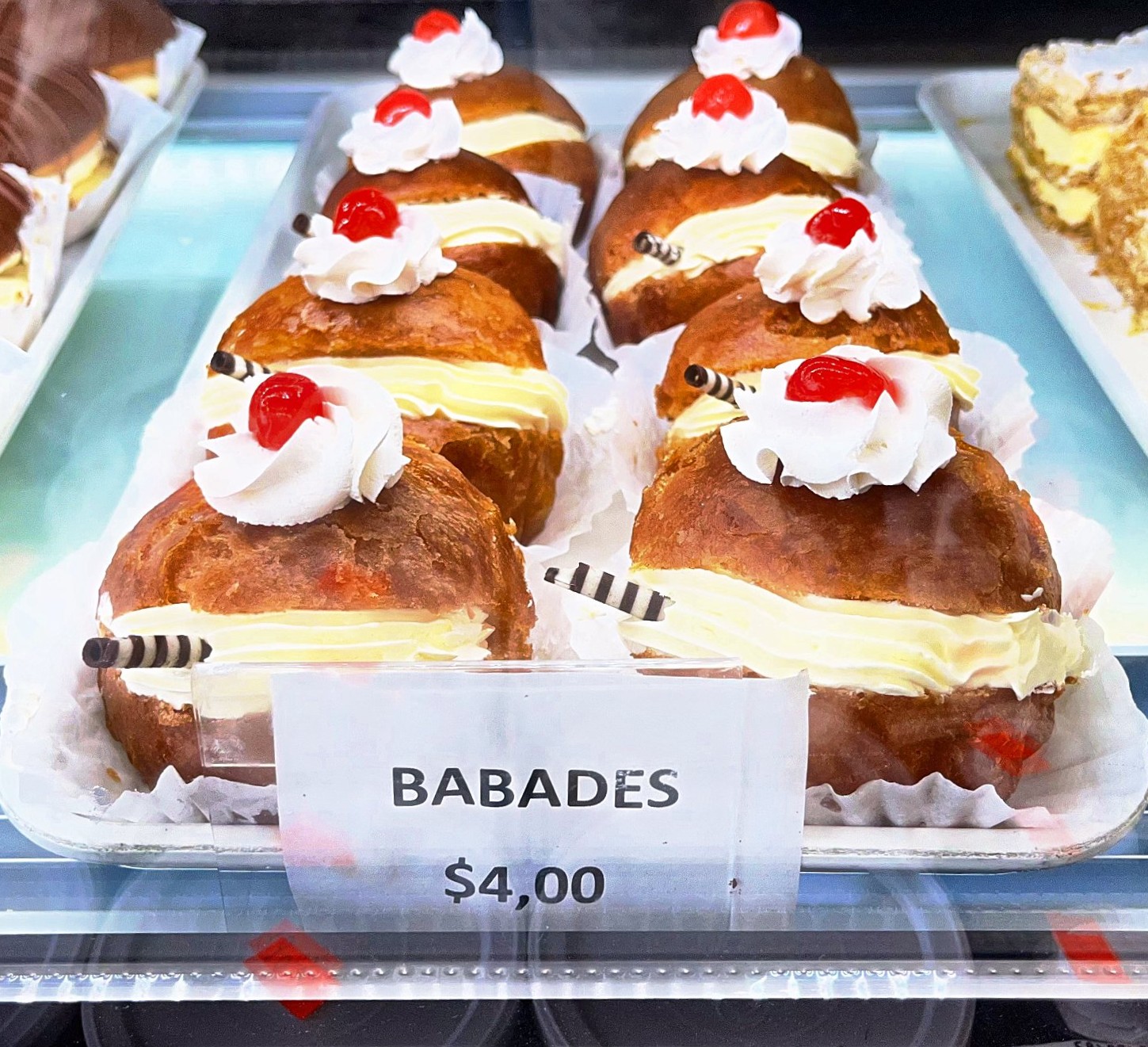 Dessert selection at Kostas Meat Market and Deli