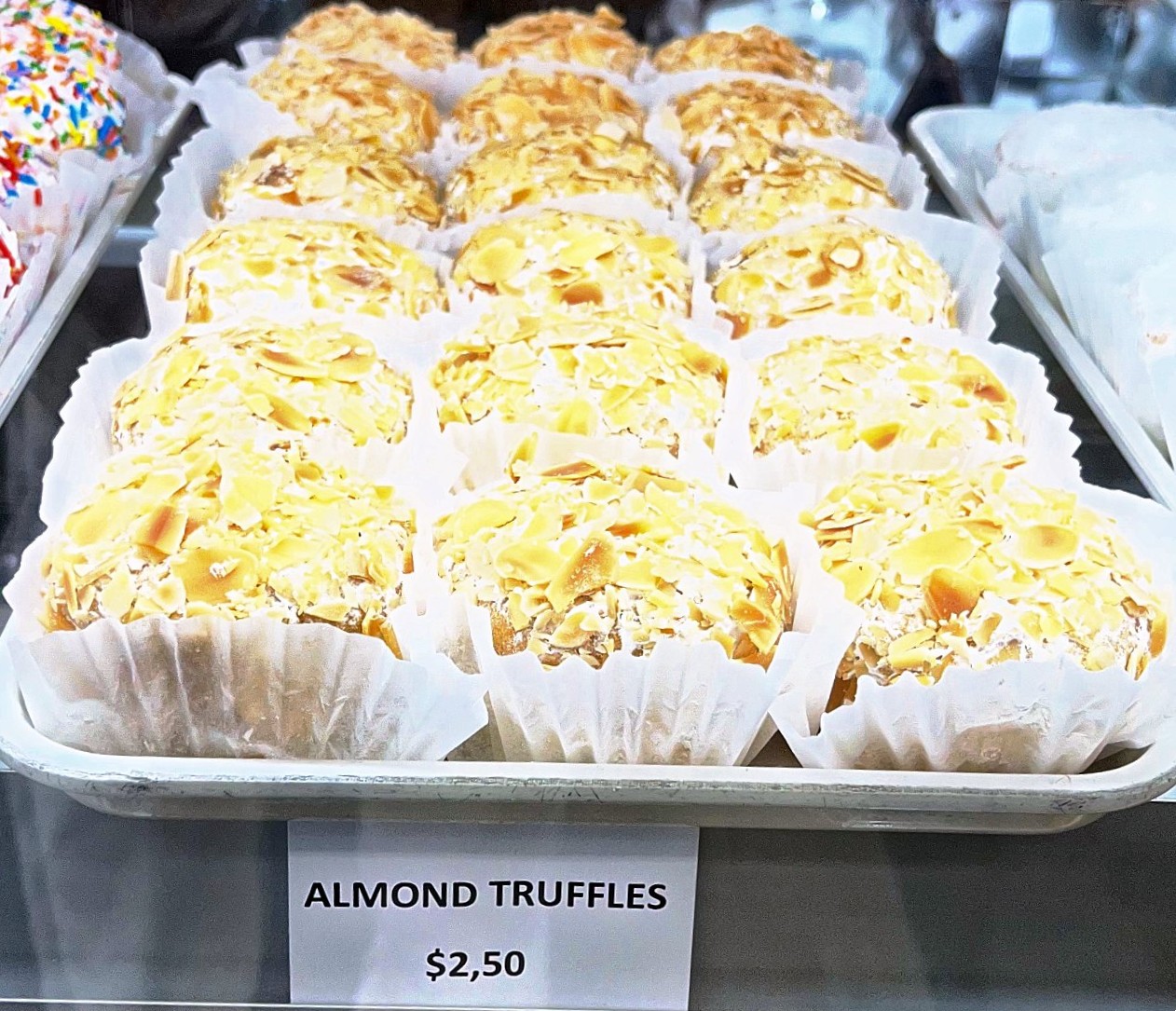 Dessert selection at Kostas Meat Market and Deli