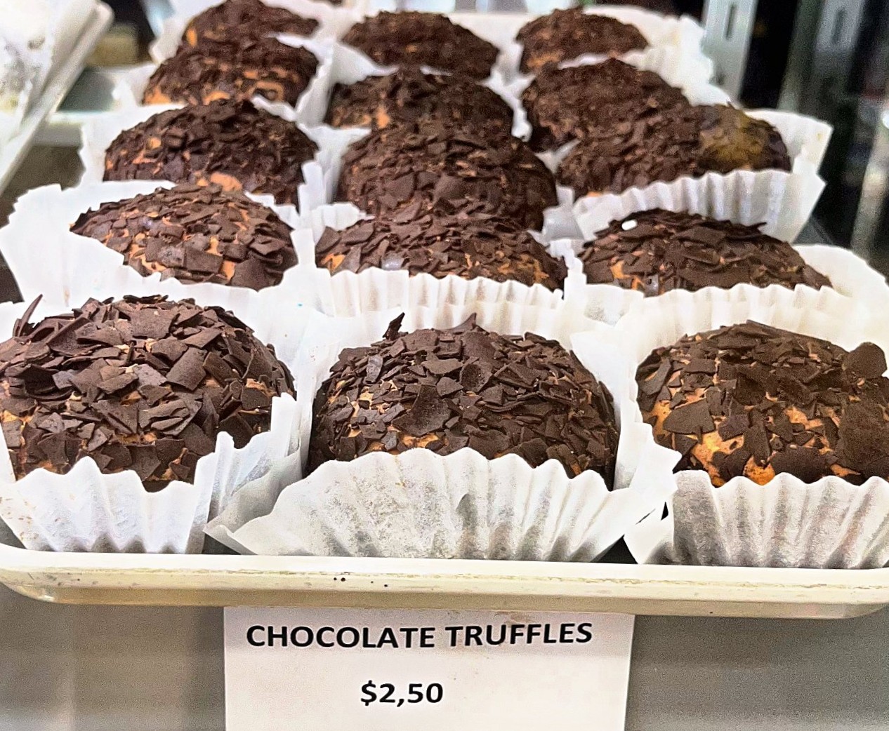 Dessert selection at Kostas Meat Market and Deli