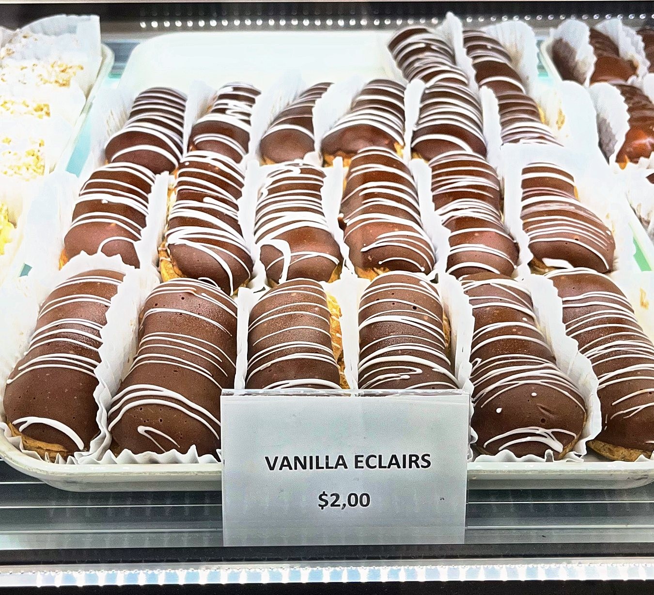 Dessert selection at Kostas Meat Market and Deli