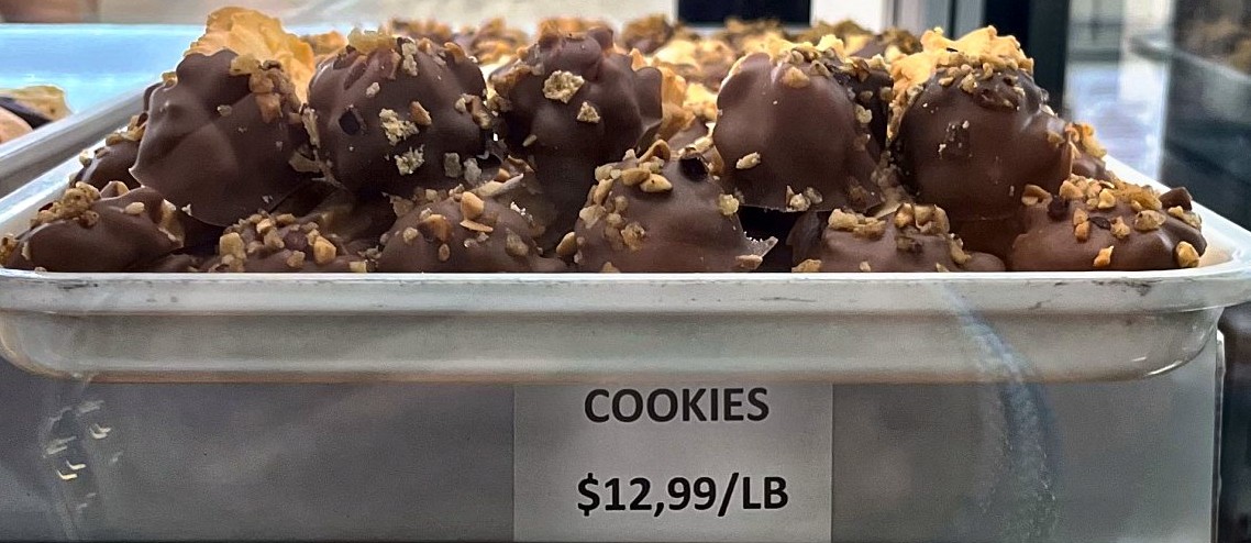 Dessert selection at Kostas Meat Market and Deli