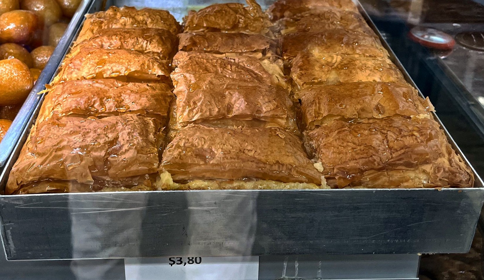 Dessert selection at Kostas Meat Market and Deli